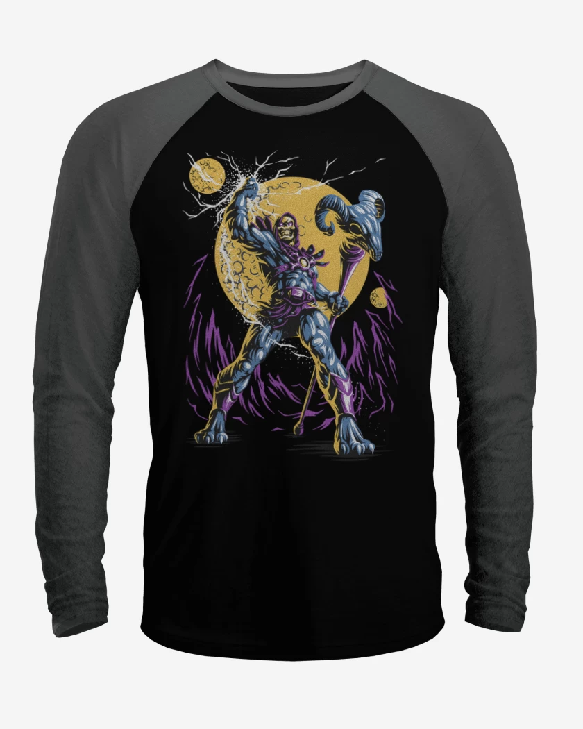 Polera Raglan Skeletor 2