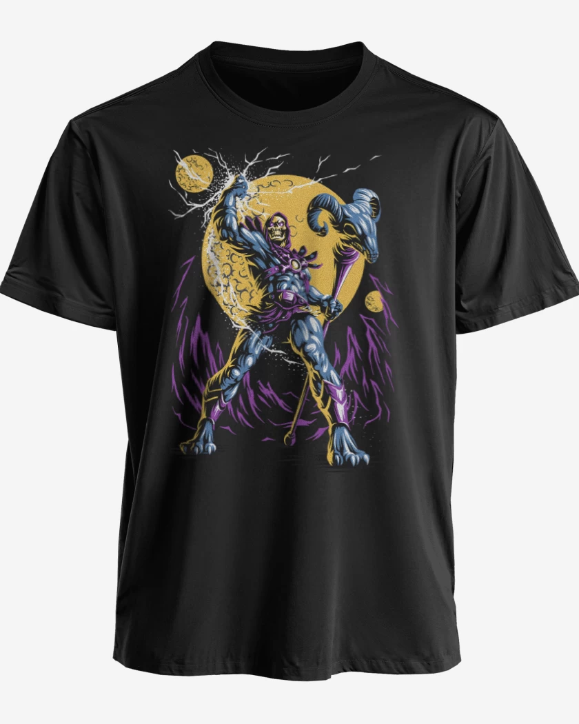 Polera premium Negro de Skeletor 2