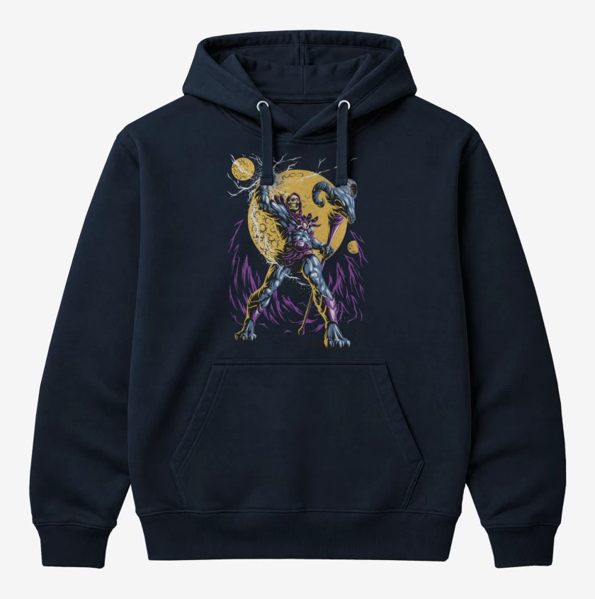Polerón Canguro Azul Marino de Skeletor 2