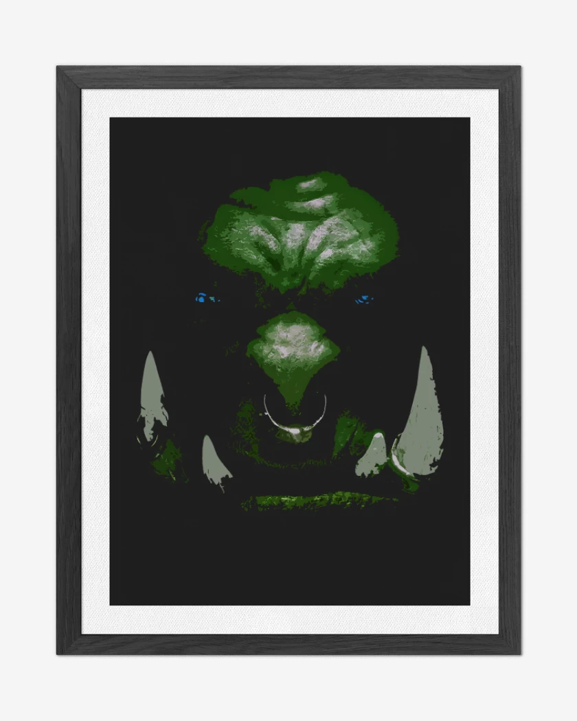 Cuadro decorativo Negro de Thrall