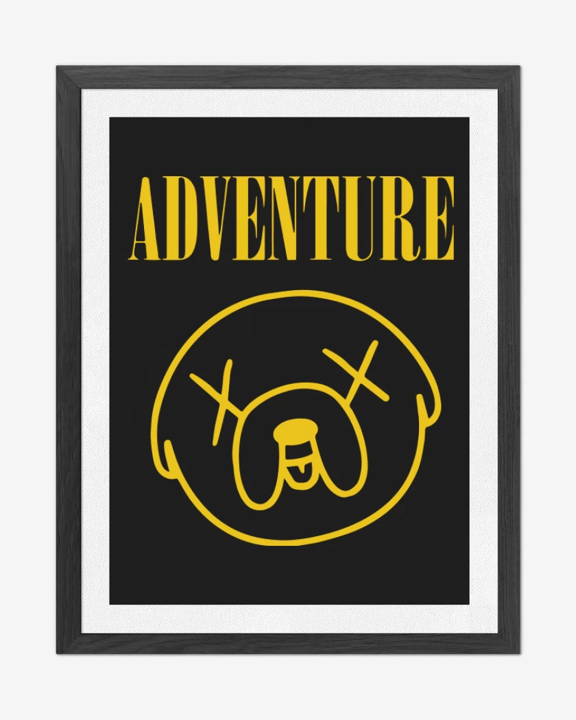 Cuadro decorativo Negro de Adventure
