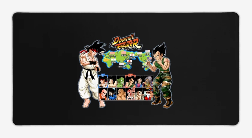 Mouse pad Gamer Dragon Fighter 