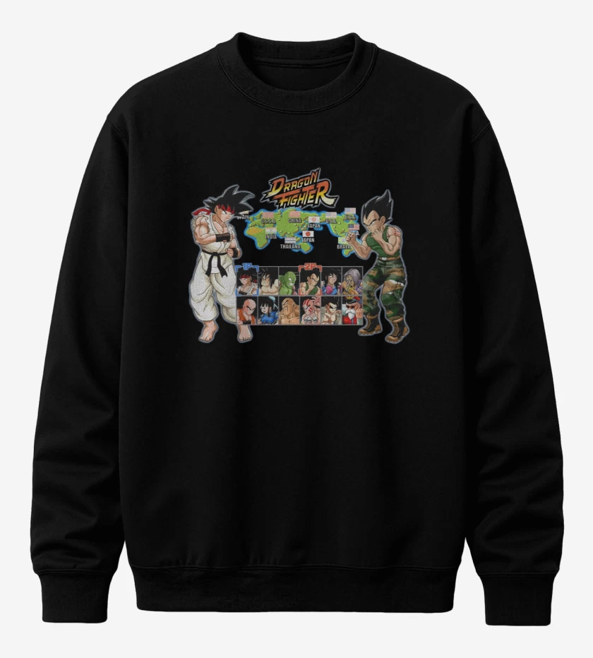 Poleron polo Dragon Fighter 