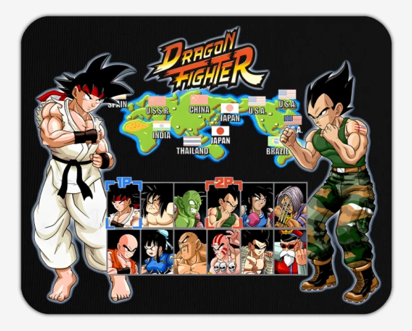 Mousepad Dragon Fighter 