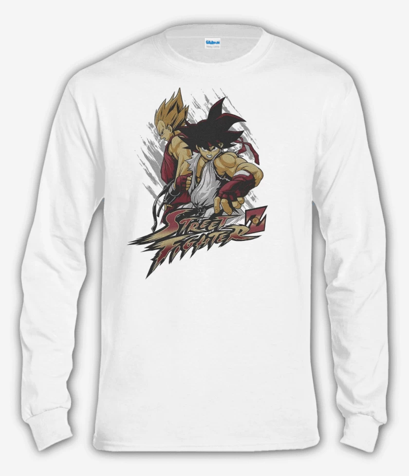 Polera manga larga Street Fighter Z