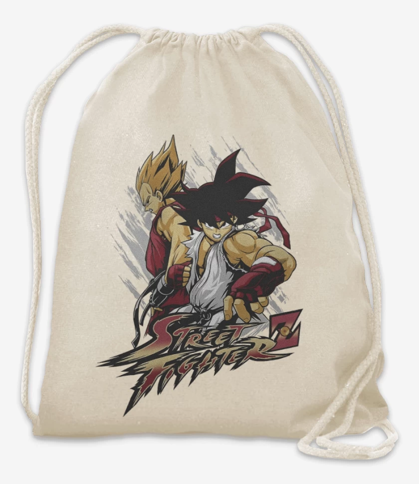 Mochila Blanco de Street Fighter Z