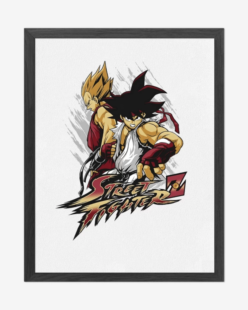 Cuadro decorativo Blanco de Street Fighter Z
