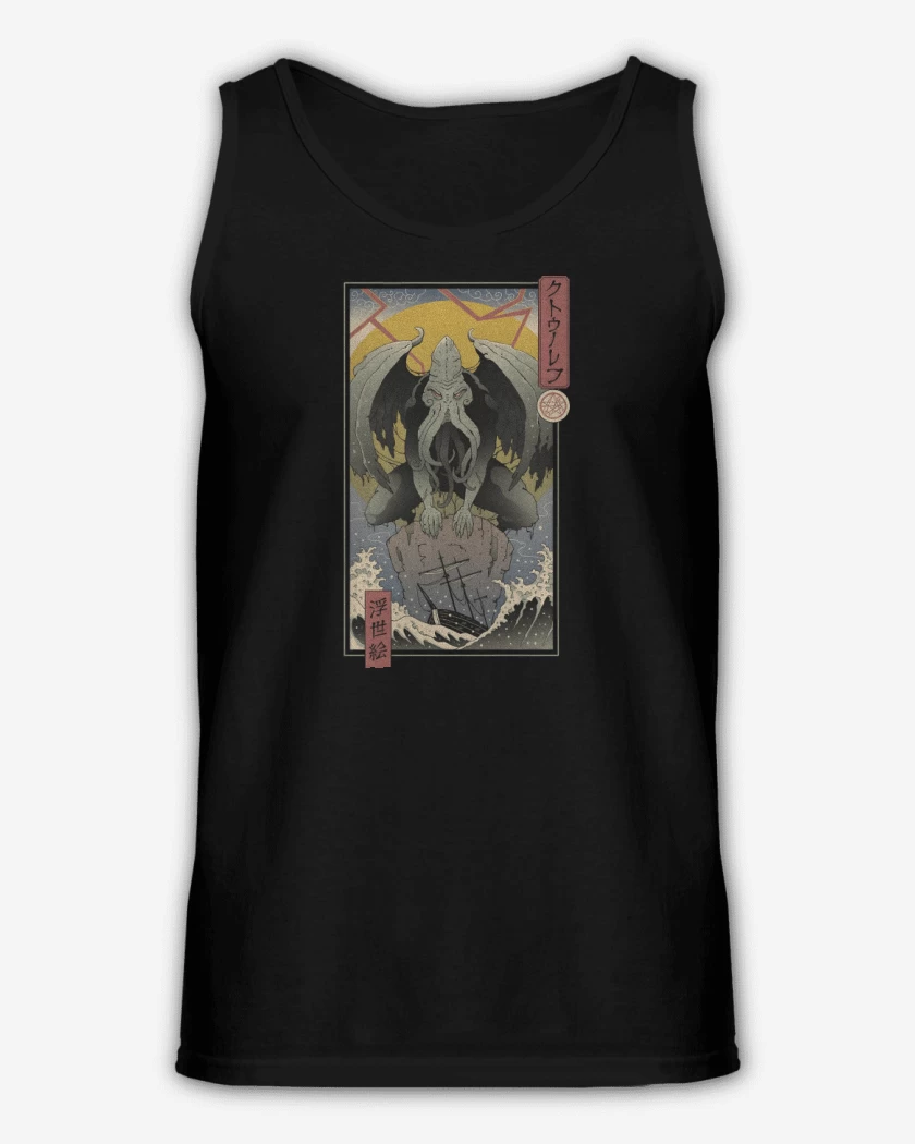 Sudadera Cthulhu Ukiyo-e