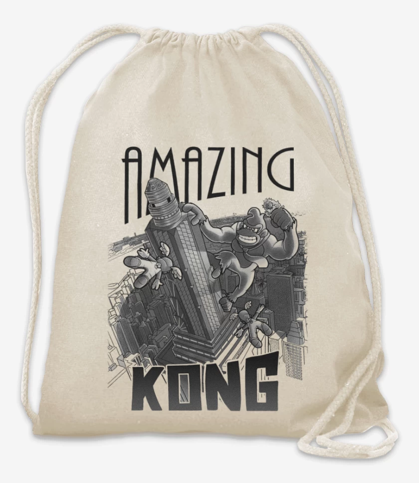 Mochila Blanco de Amzing Kong