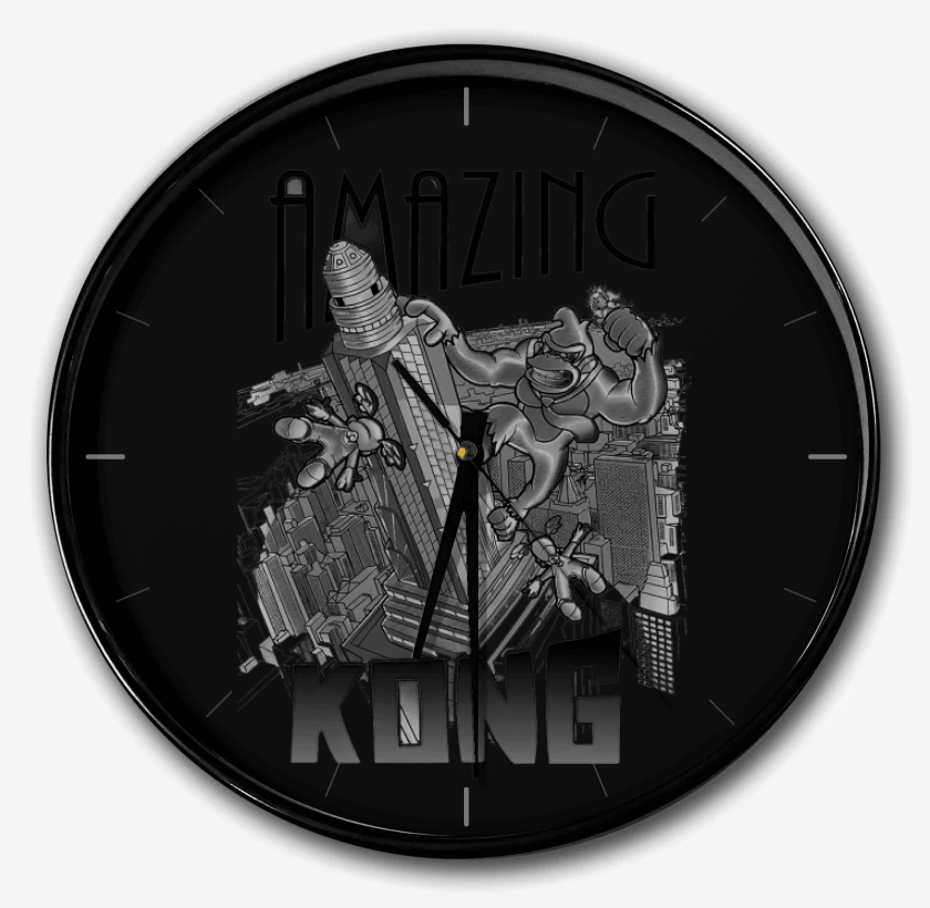Reloj Negro de Amzing Kong
