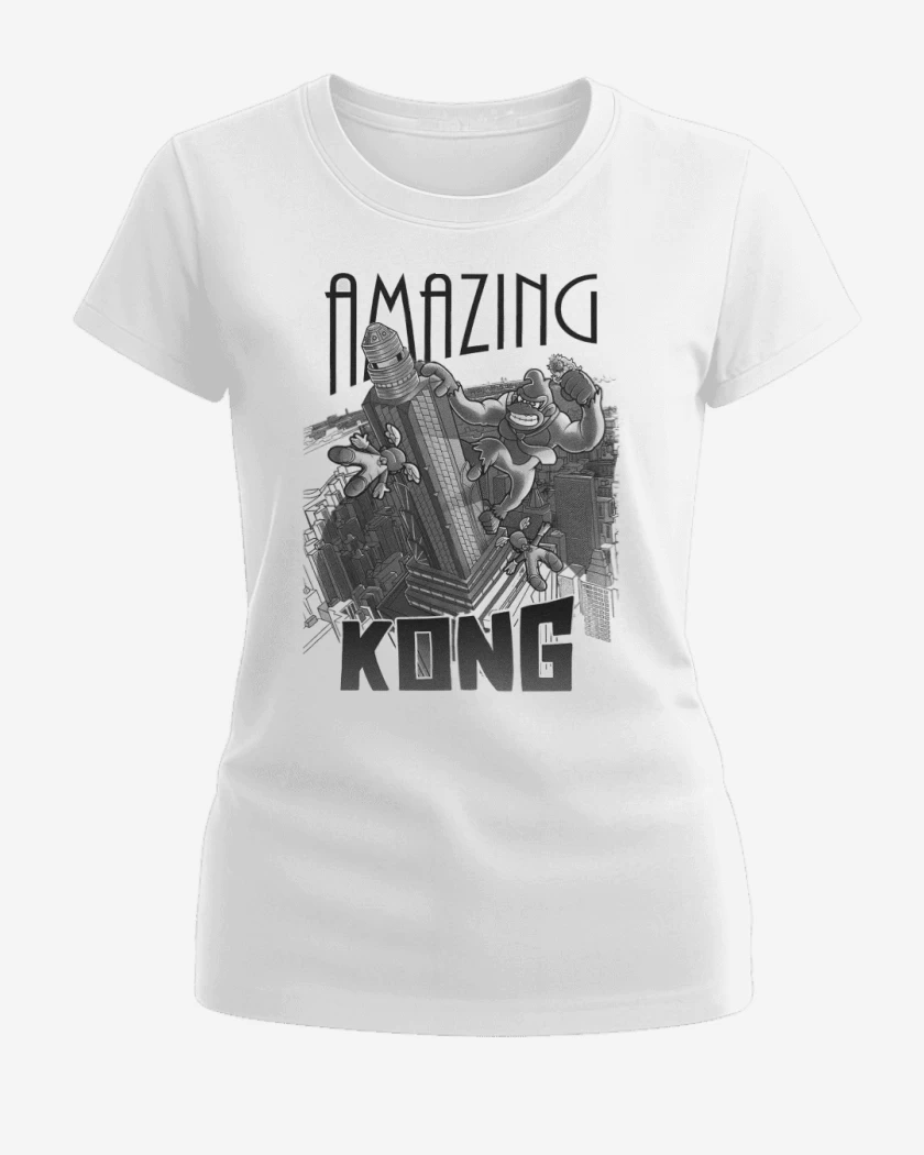 Polera de Mujer Blanco de Amzing Kong