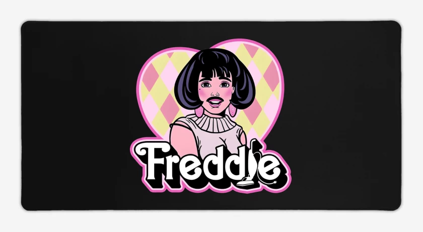 Mouse pad Gamer Negro de Freddie 