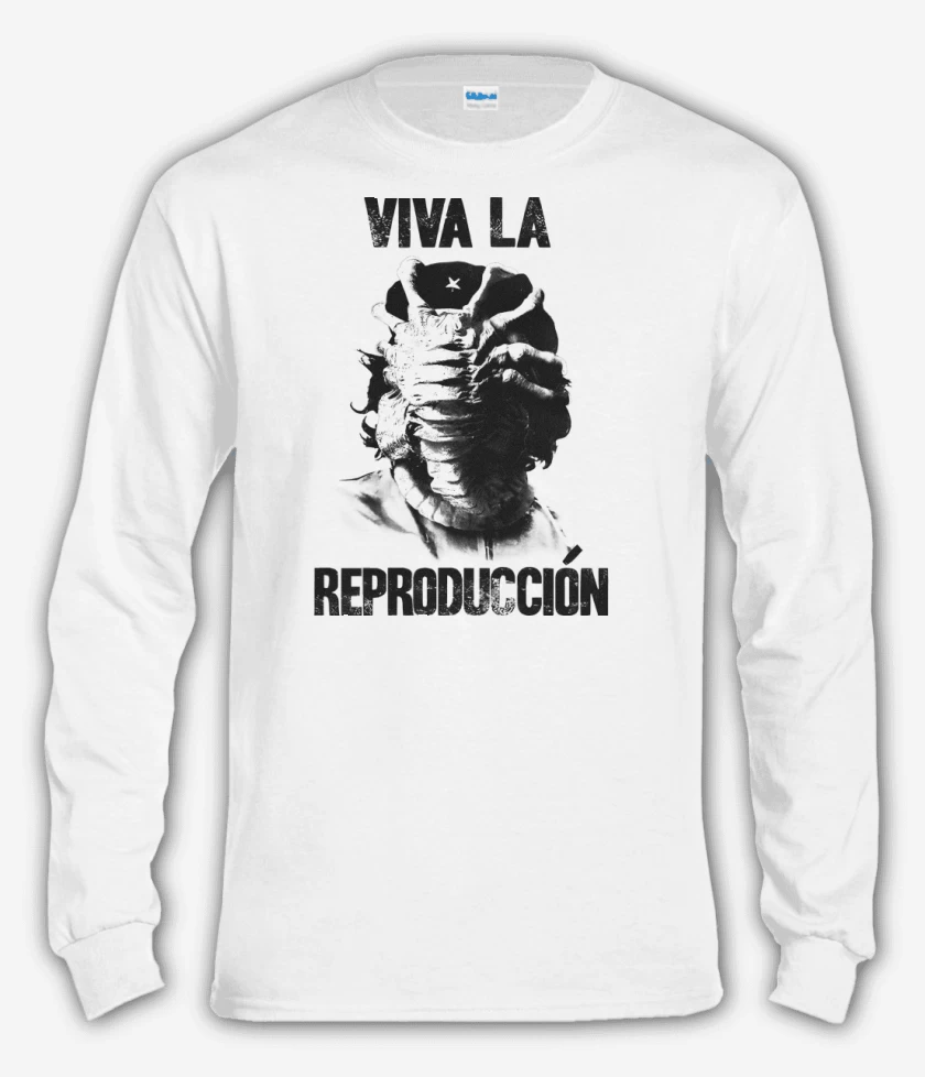 Polera manga larga Viva la Reproducción