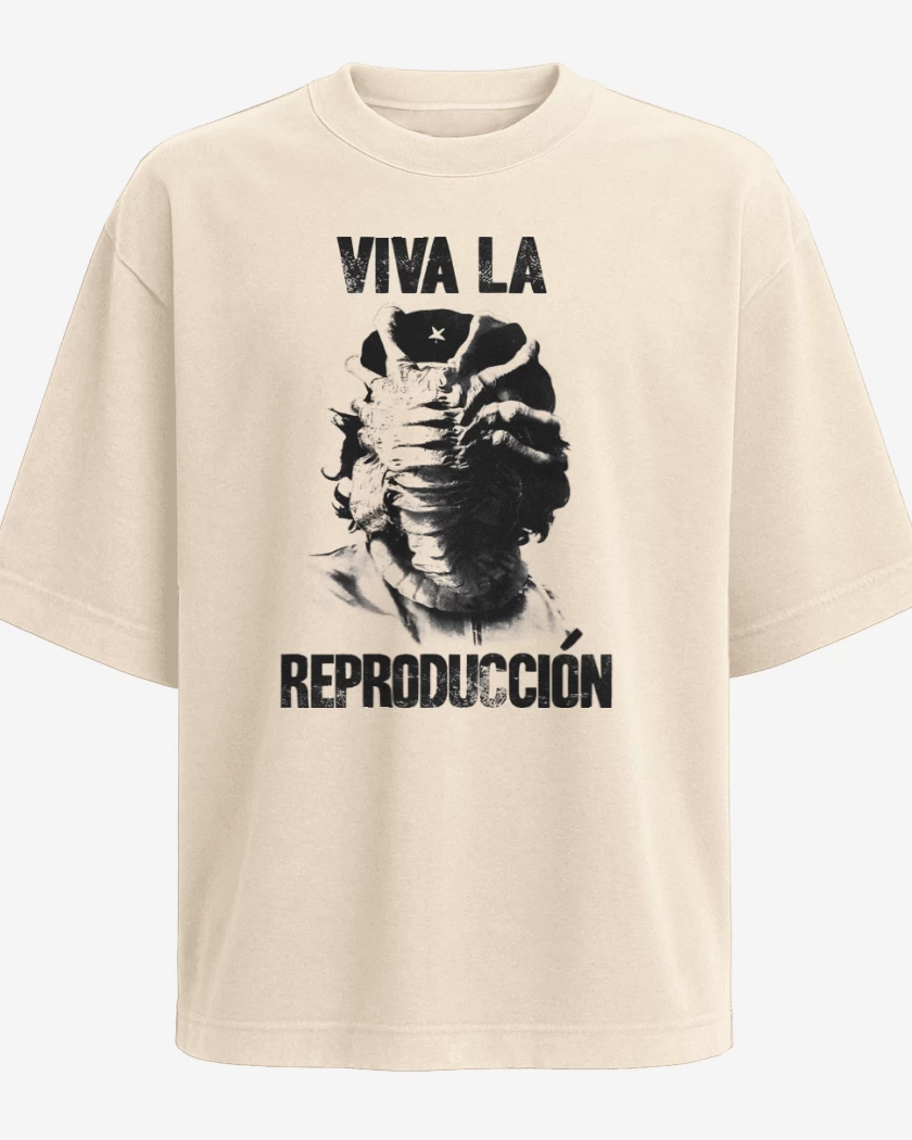 Polera Oversize Viva la Reproducción