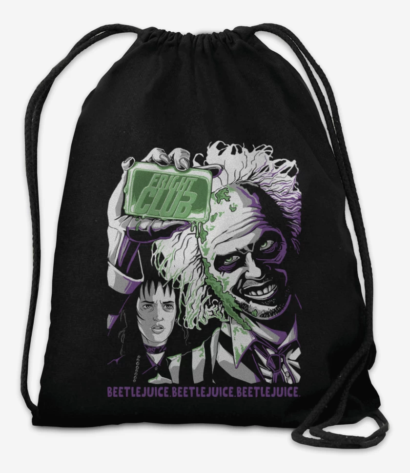 Mochila Negro de Fright Club