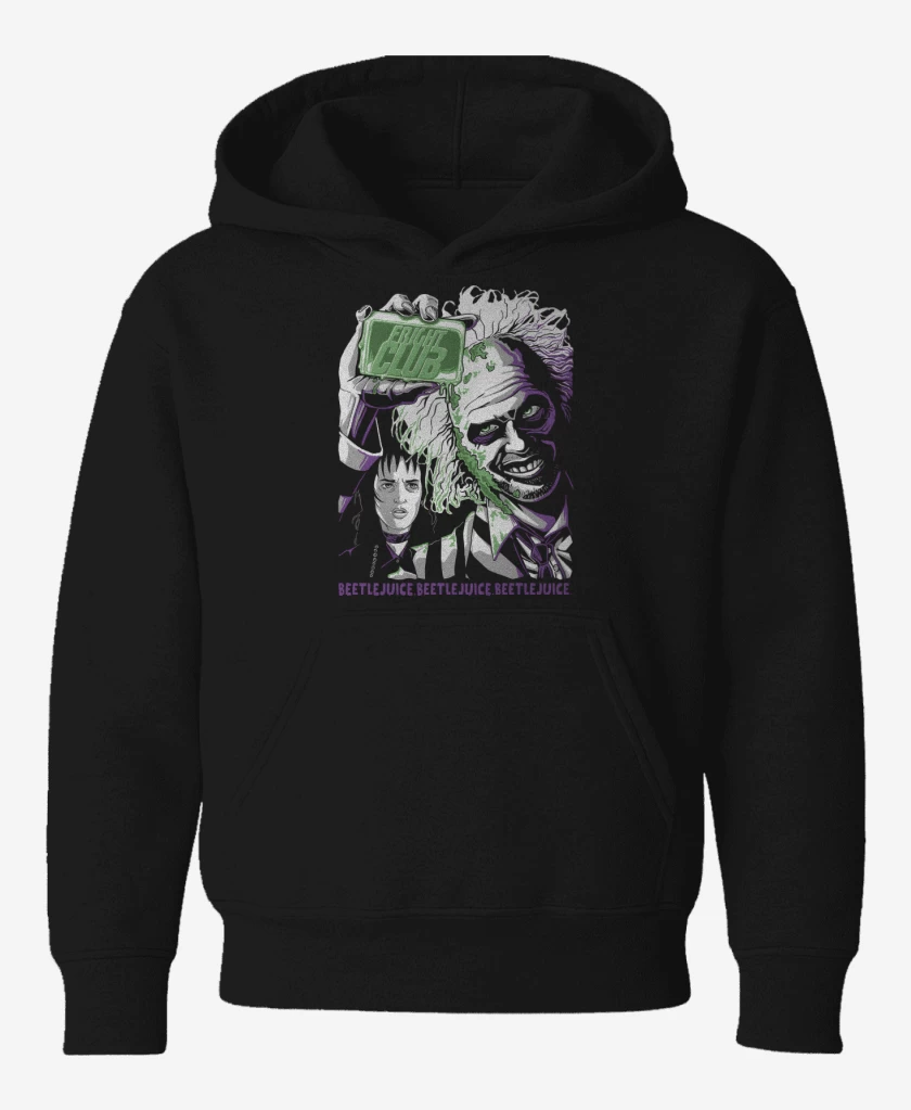 Poleron de niño Negro de Fright Club