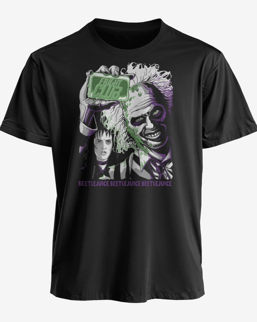 Polera premium Negro de Fright Club