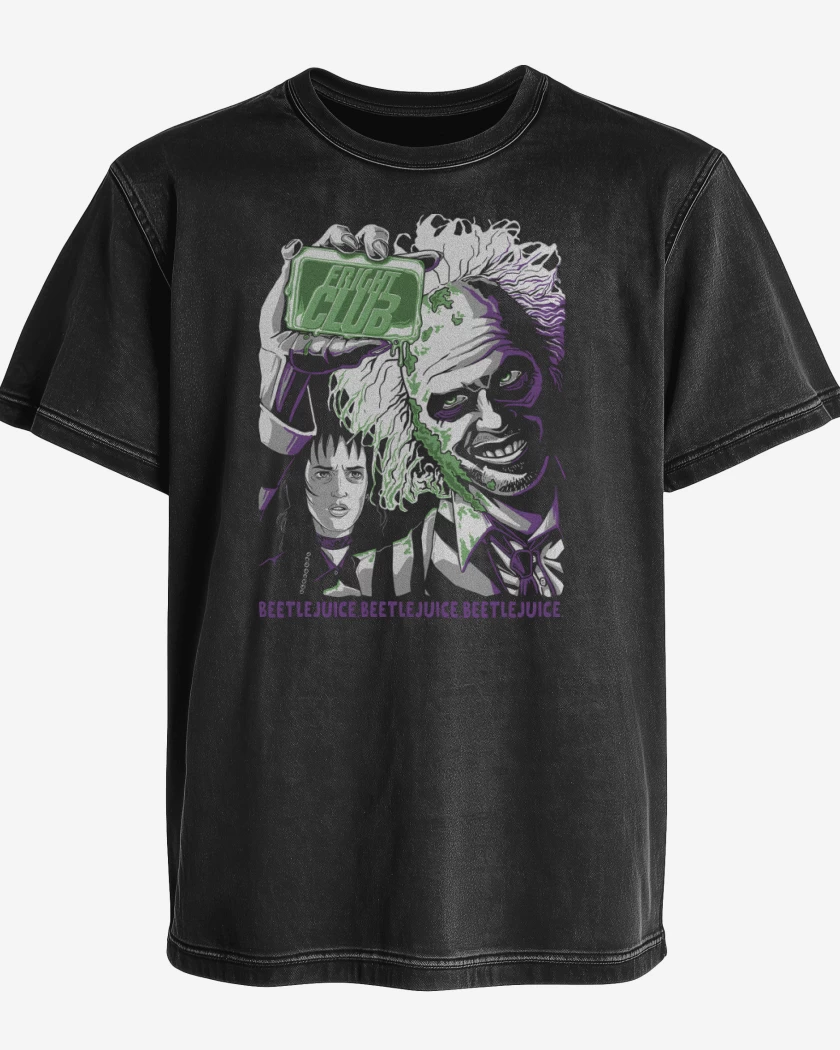 Polera desgastada Fright Club