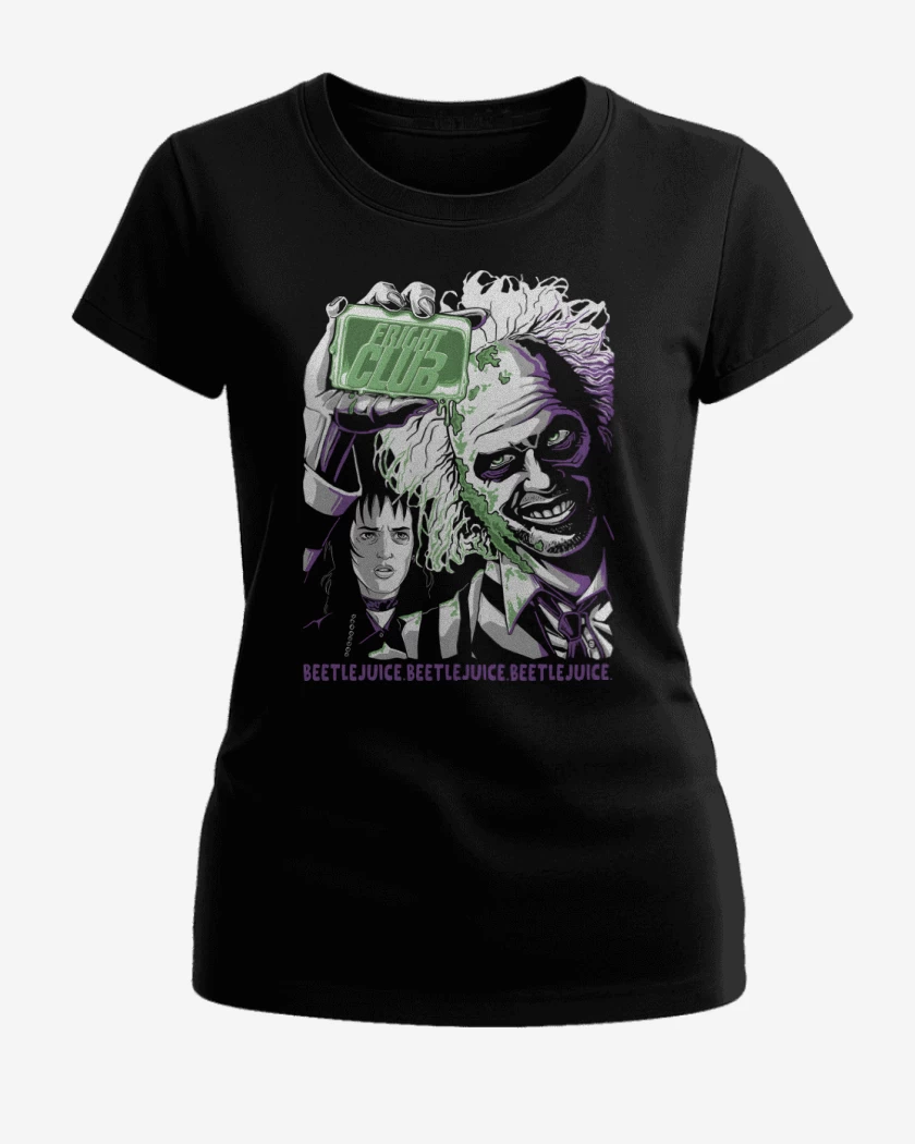 Polera de Mujer Negro de Fright Club