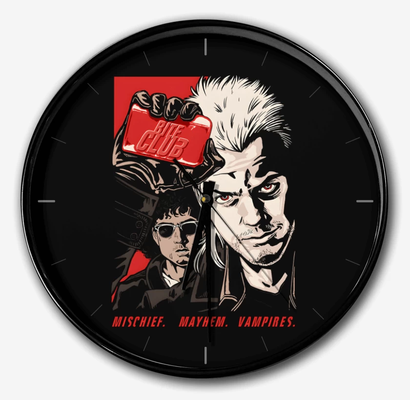 Reloj Negro de Bite Club