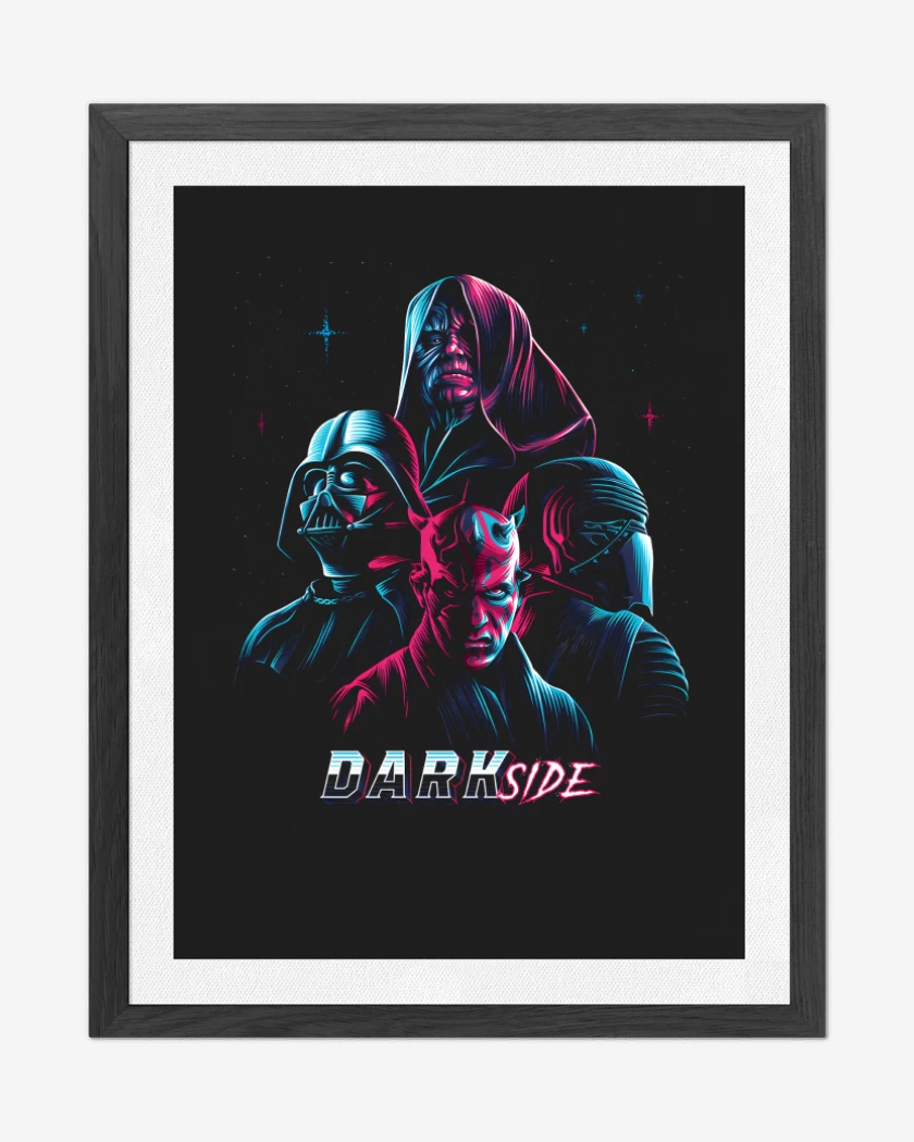 Cuadro decorativo Negro de DARKside