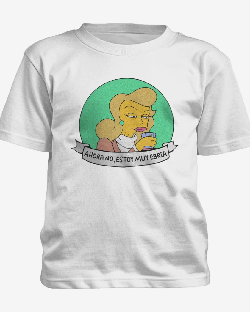 Polera de niño Estoy muy ebria