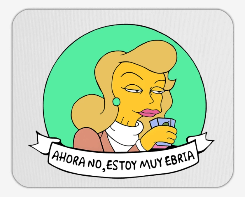 Mousepad Estoy muy ebria