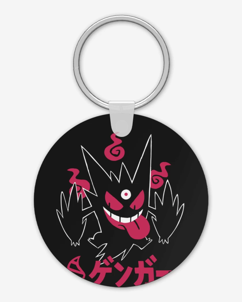 Llavero Negro de Mega Gengar