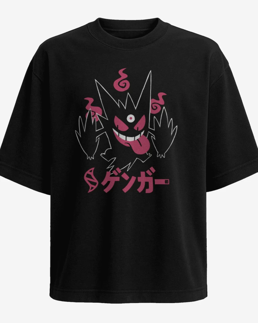 Polera Oversize Mega Gengar