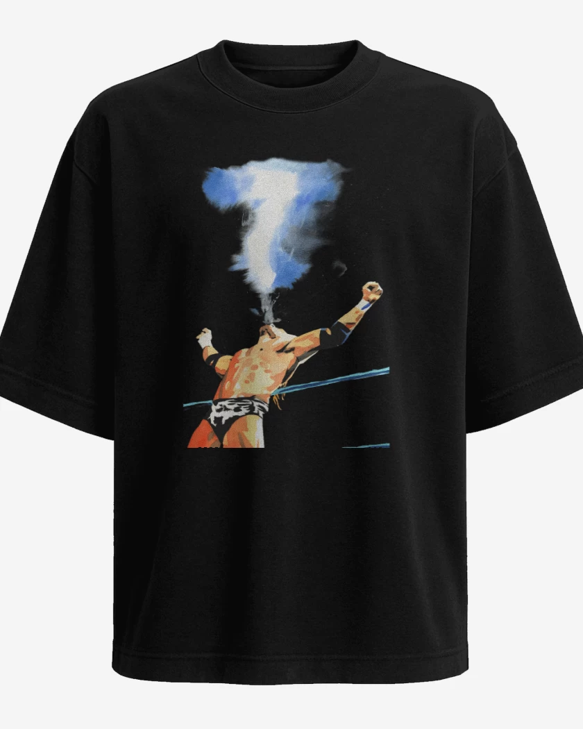 Polera Oversize Negro de HHH
