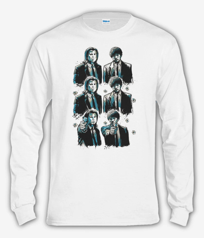 Polera manga larga Blanco de Jules and Vincent