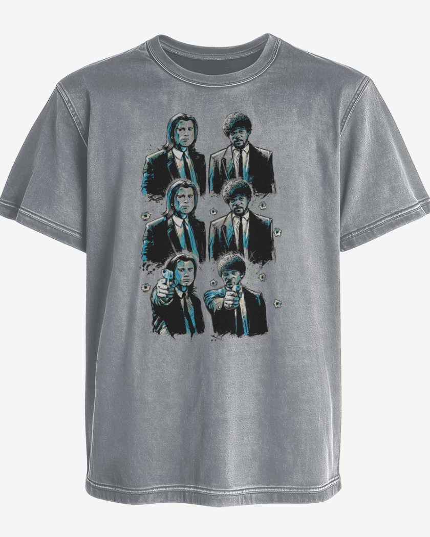 Polera desgastada Gris Melange de Jules and Vincent