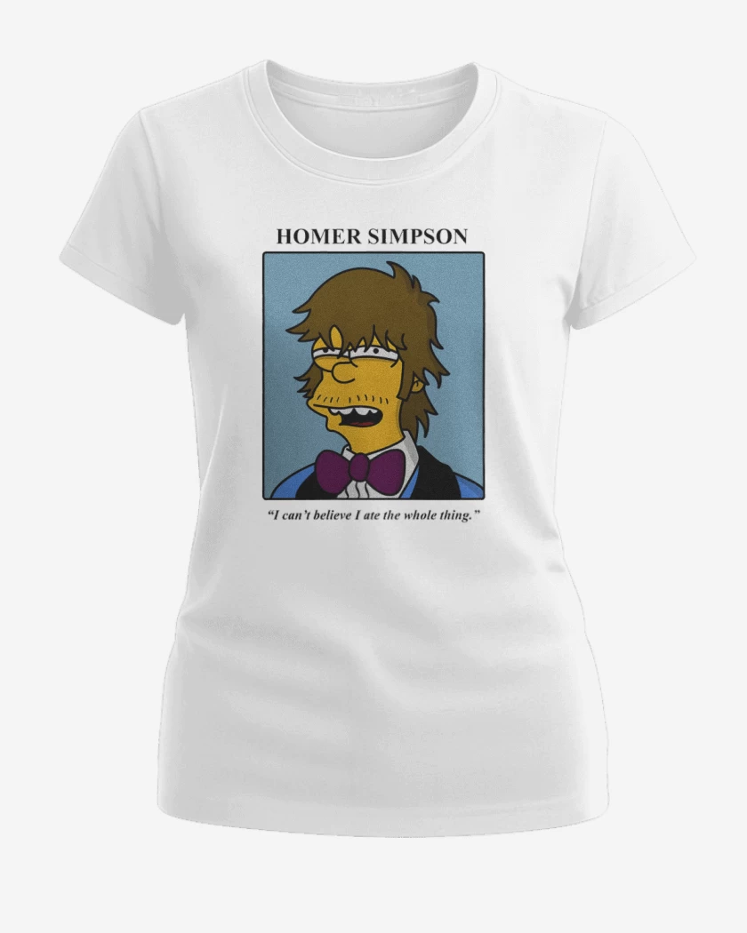 Polera de Mujer Blanco de Muchacho guapetón