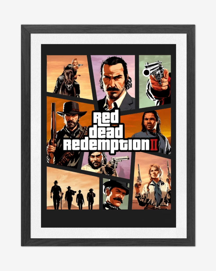 Cuadro decorativo Red Dead Redmption II