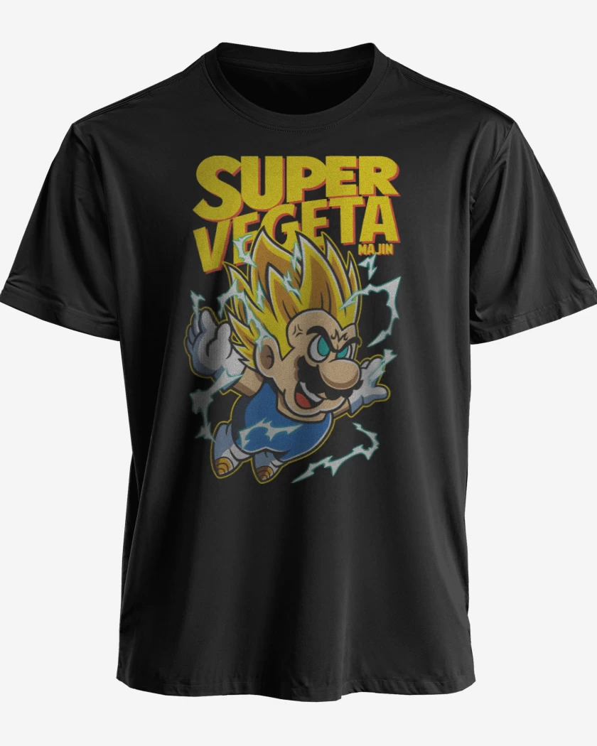 Polera Super Majin Vegeta 