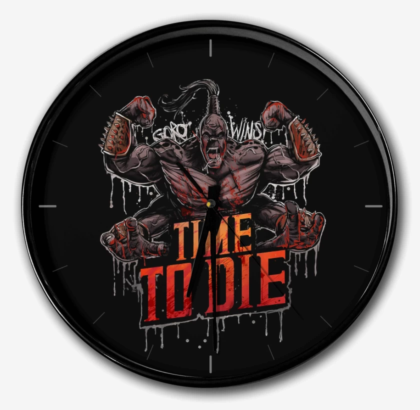 Reloj Negro de Time To Die