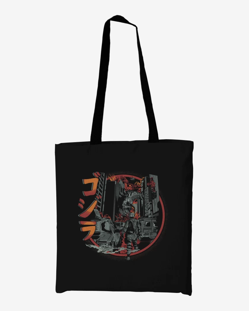 Totebag Destrucción de Godzilla
