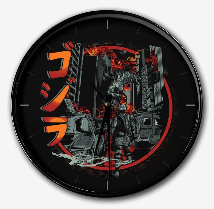 Reloj Destrucción de Godzilla