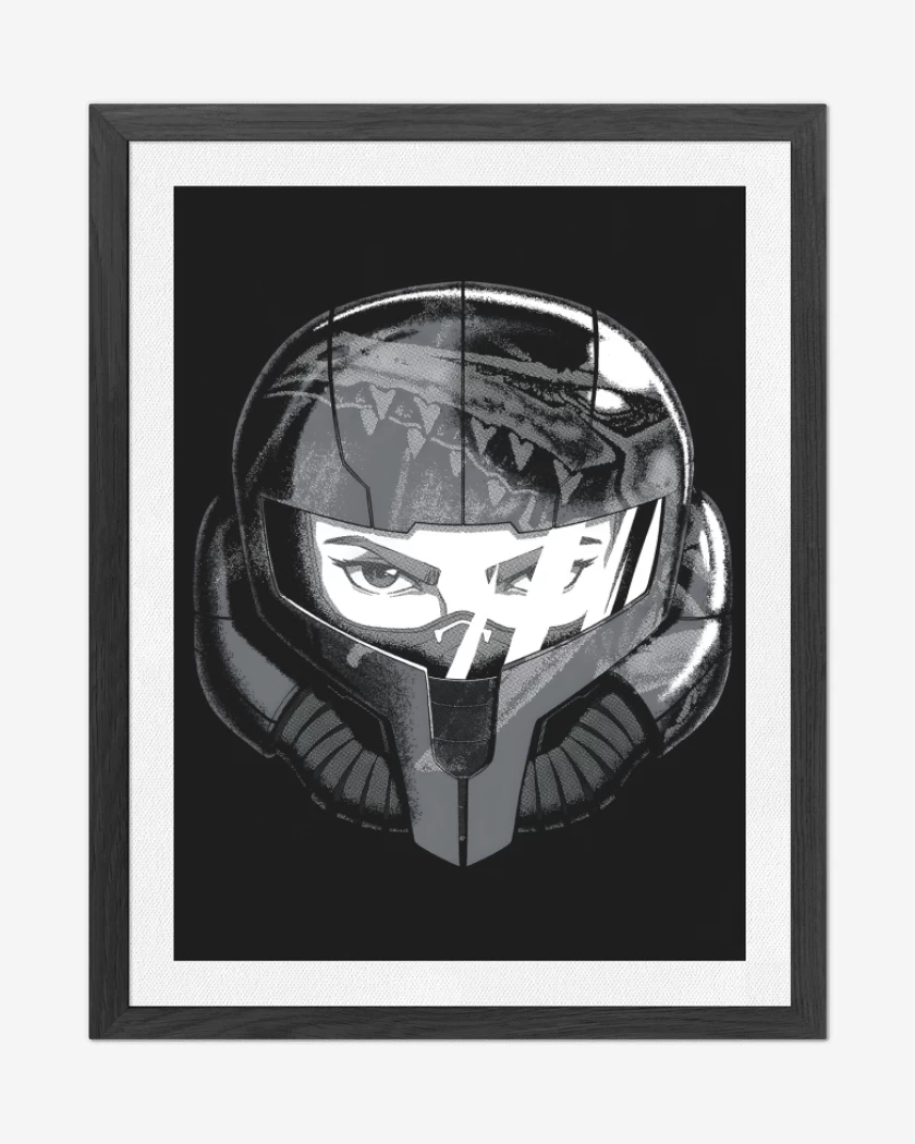 Cuadro decorativo Negro de Reflejos de Ridley
