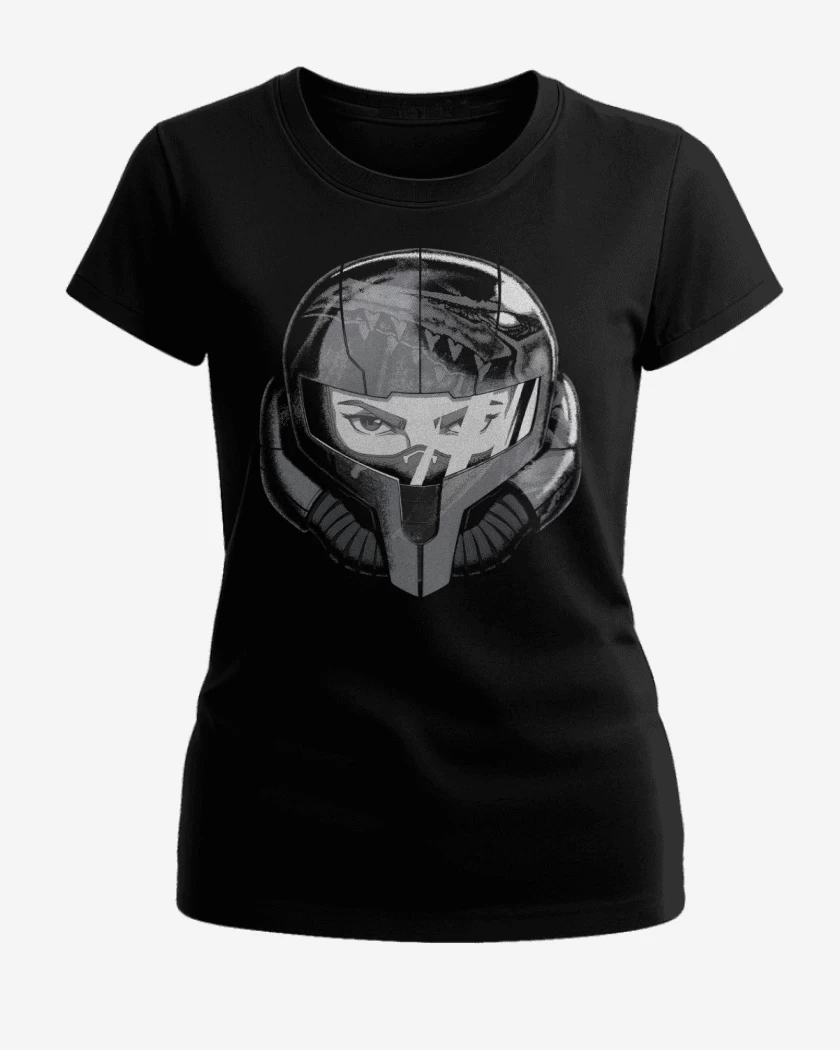 Polera de Mujer Negro de Reflejos de Ridley