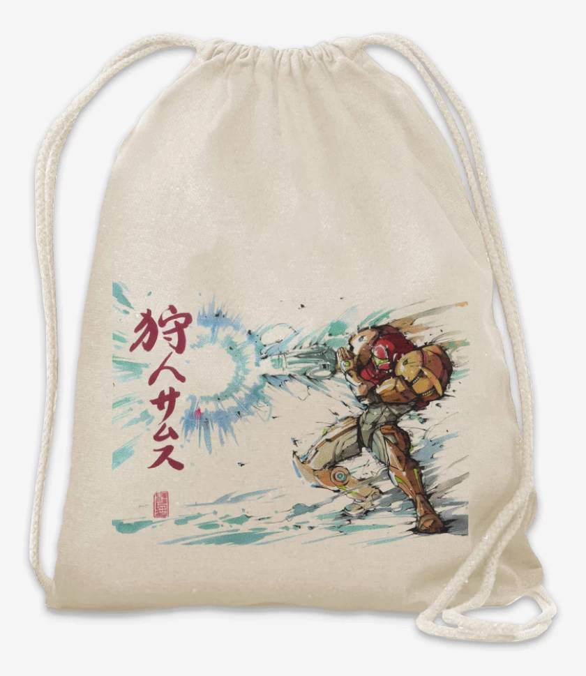 Mochila Blanco de Samus Shot Cannon
