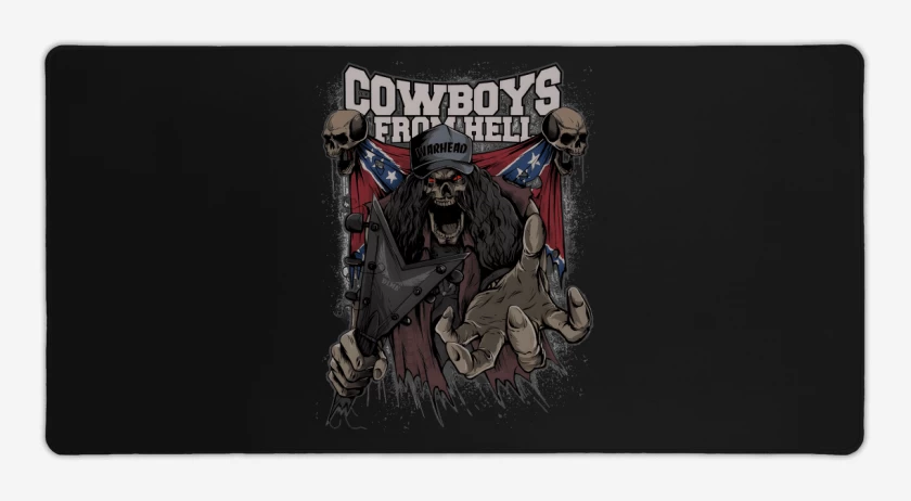 Mouse pad Gamer Cowboys From Hell