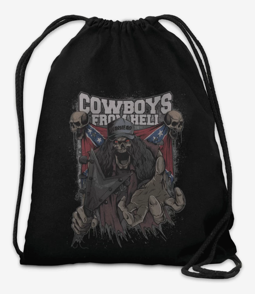 Mochila Negro de Cowboys From Hell