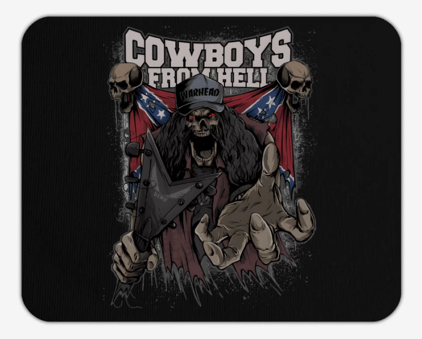 Mousepad Cowboys From Hell