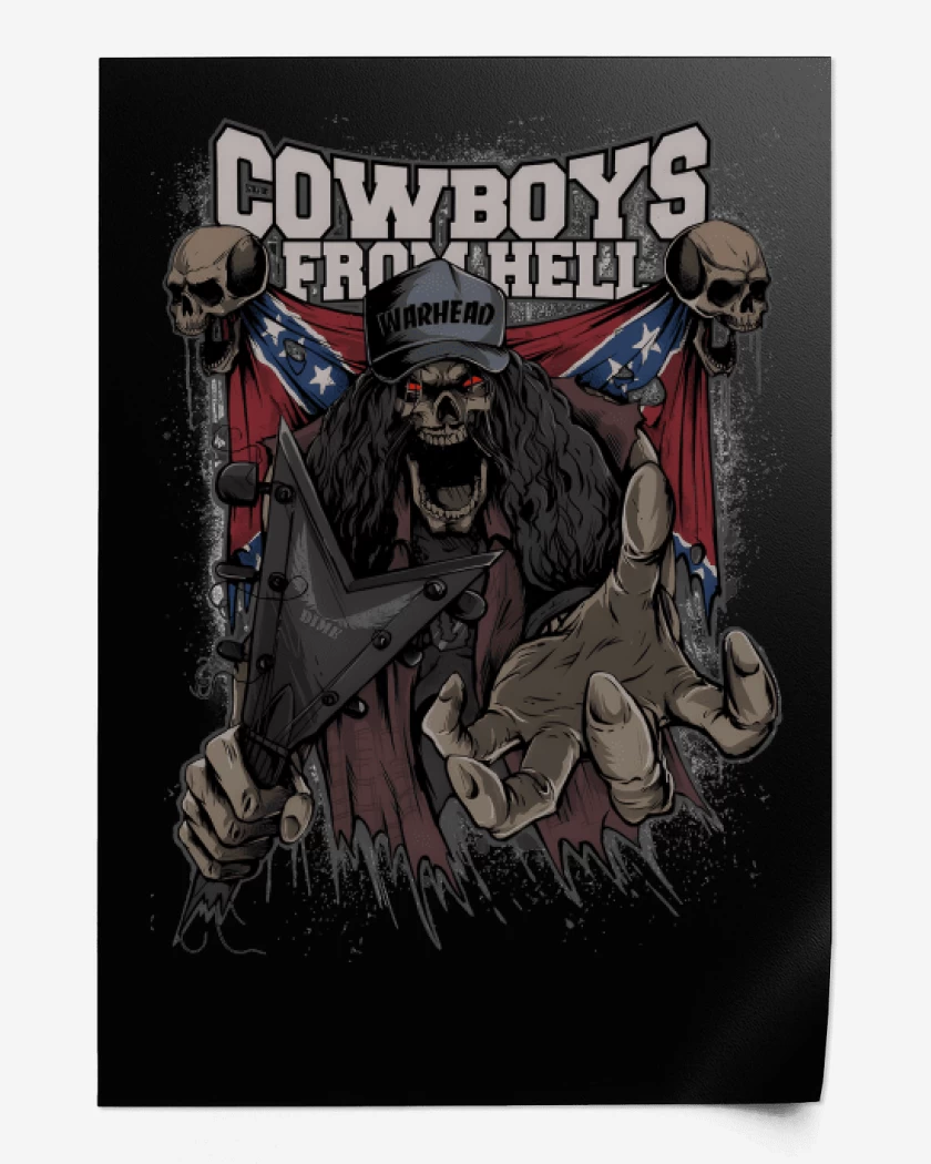 Print Cowboys From Hell