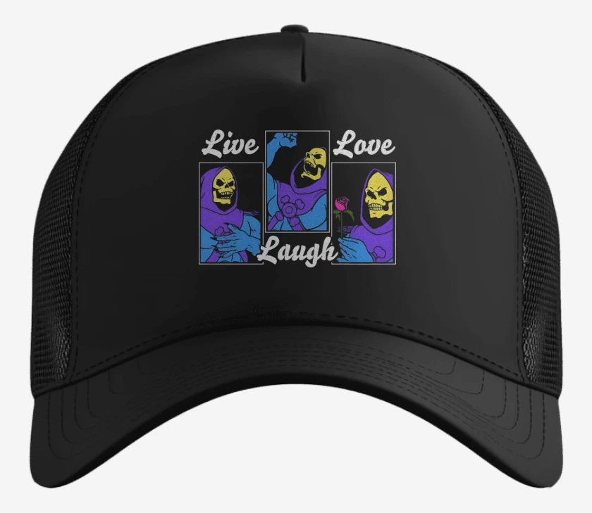 Gorro Live Laugh Love