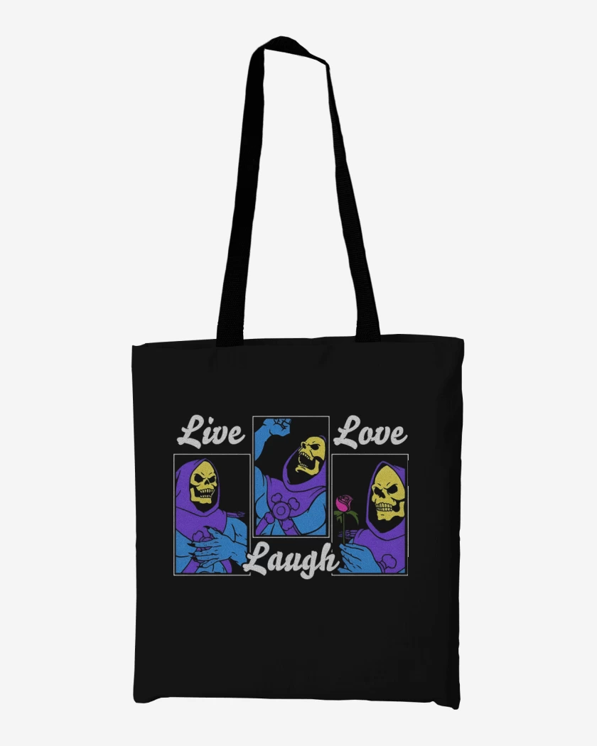 Totebag Live Laugh Love