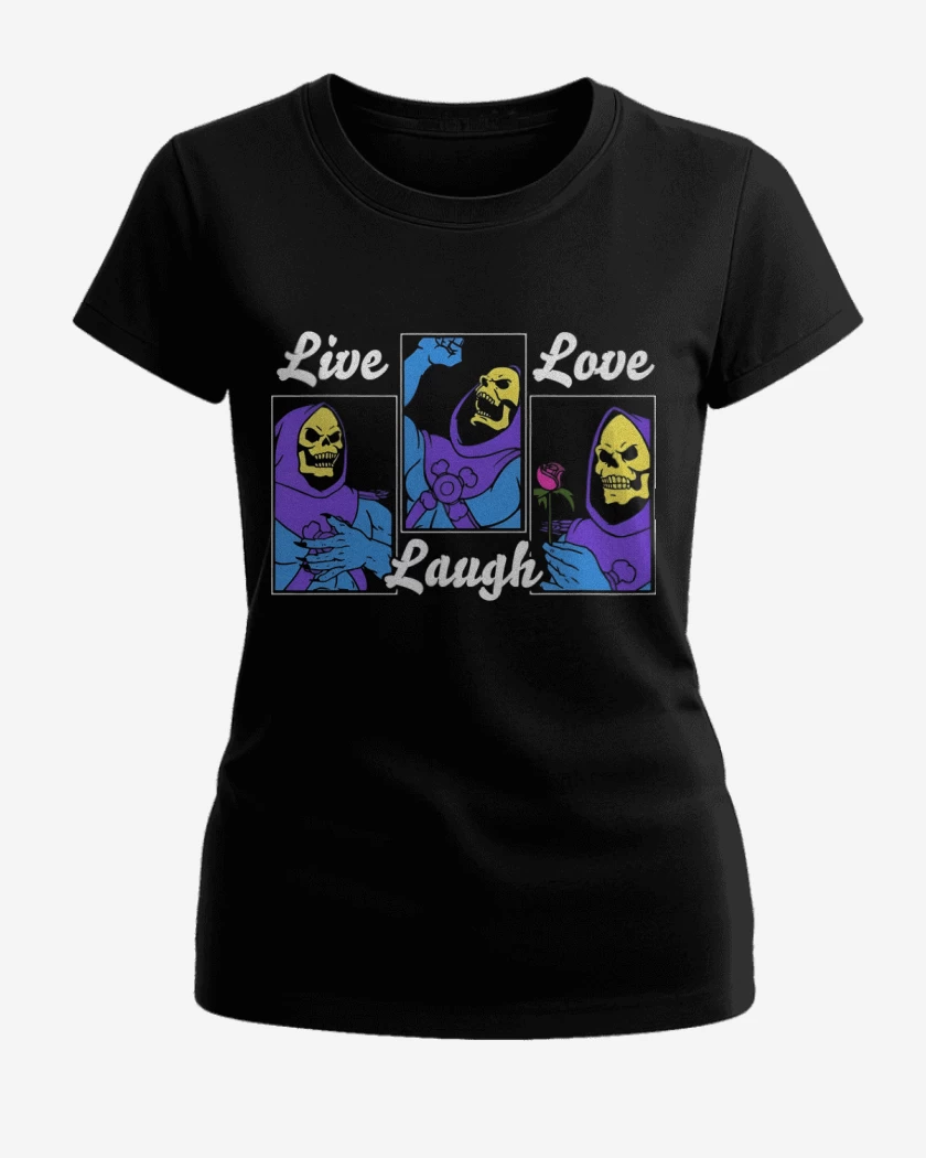 Polera de Mujer Live Laugh Love