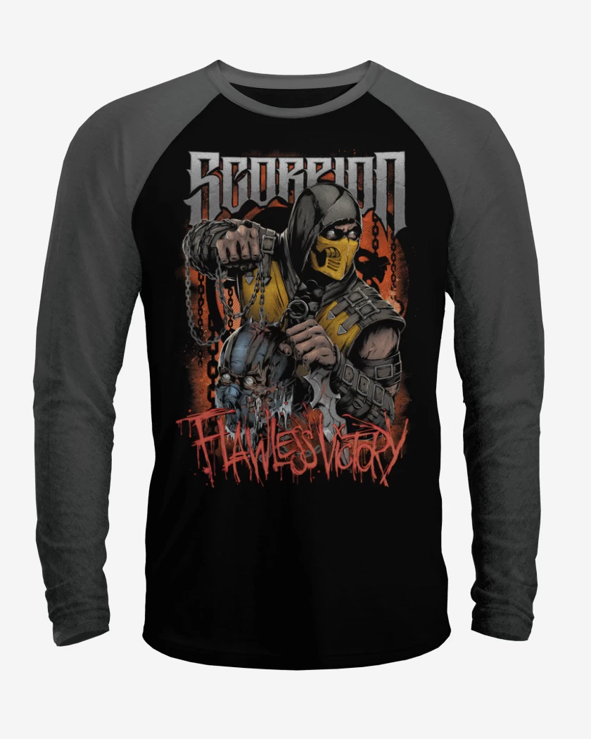 Polera Raglan Scorpion Flawless Victory