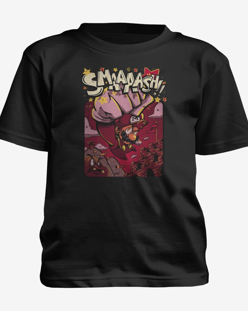 Polera de niño Negro de Smaaaash!